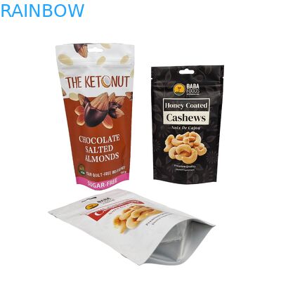 Plastic Dried Fruit Pouch Packaging Snack Cashew Food Nut Zipper Plastic Bag Food Grade Mylar Bag