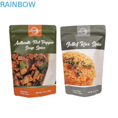 Cashew Nut Food Grade Zipper Bag Stand Up Aluminum Foil Plastic Pouch Zipper Mylar Bag