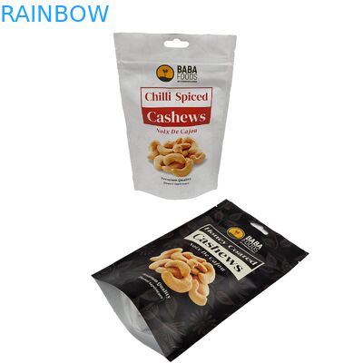 Factory Price Custom Plastic Bag Standing Up Food Nuts Cashew Pouch Packaging Zipper Bag Packaging