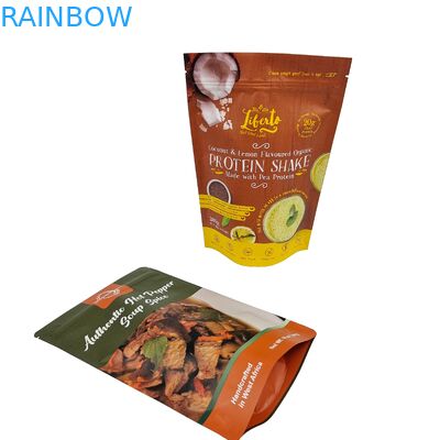 Factory Price Custom Plastic Bag Standing Up Food Nuts Cashew Pouch Packaging Zipper Bag Packaging