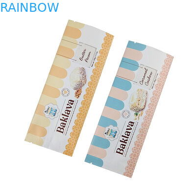 Wholesale Food Grade Custom Printed Flat Bag Pouch Packaging Low MOQ Biodegradable Bag sachet