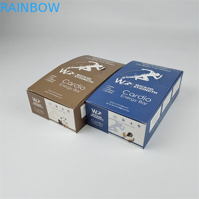Custom Cardboard Display Paper Box Packaging with Logo Retail Energy Bar Display Box
