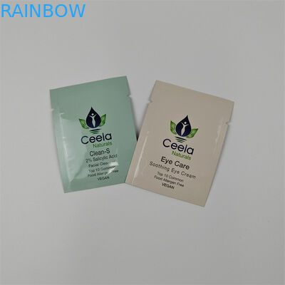 Convenient  Cosmetic Carrying Satchel  Foil Packets Small Mylar Bags