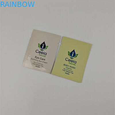 Convenient  Cosmetic Carrying Satchel  Foil Packets Small Mylar Bags