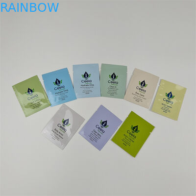 Convenient  Cosmetic Carrying Satchel  Foil Packets Small Mylar Bags