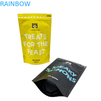 Biodegradable Coffee Bean Packaging Pouch Kraft Paper Recyclable Stand Up Pouch Coffee Bag