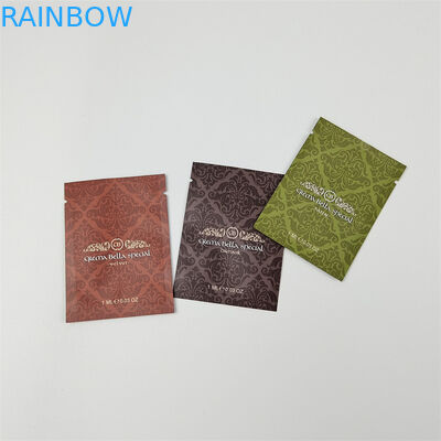Snacks and Coffee Bean Small  Foil Pouch Packaging For Samples