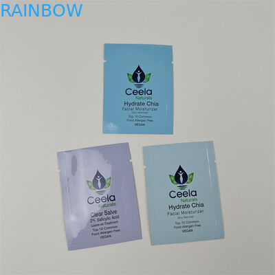 Snacks and Coffee Bean Small  Foil Pouch Packaging For Samples