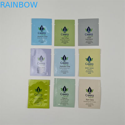 Snacks and Coffee Bean Small  Foil Pouch Packaging For Samples