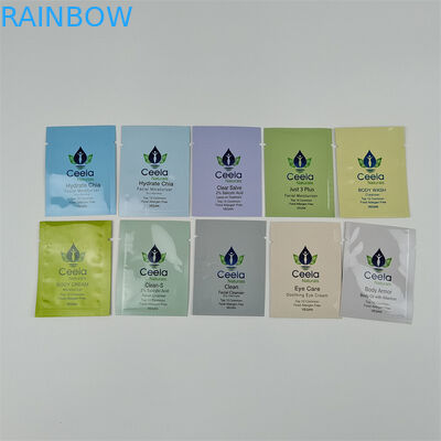 Professional Cosmetic Packaging Bag Max.10 Colors Flat Bag Free Samples Packets