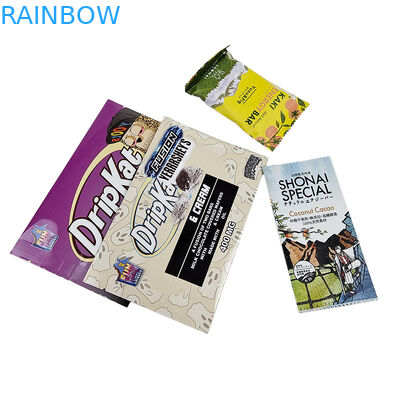 High Quality Eco Friendly Back Sealed Bags Aluminium Foil Plastic Coffer Stick Sachet Packaging