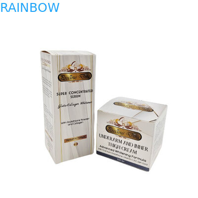 Customized Paper Cardboard Face Cream Packaging Box Gift Boxes Skin Care Cosmetics Paper Box With Your Own Logo