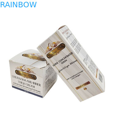 Customized Paper Cardboard Face Cream Packaging Box Gift Boxes Skin Care Cosmetics Paper Box With Your Own Logo