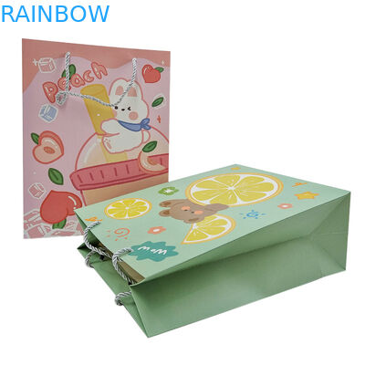 Wholesale Custom Printed Logo Luxury Gift Paper Bag Retail Boutique Shopping Paper Bags 