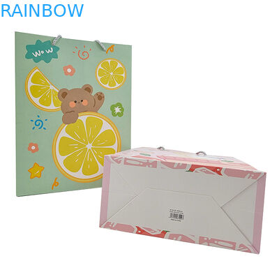 Wholesale Custom Printed Logo Luxury Gift Paper Bag Retail Boutique Shopping Paper Bags 