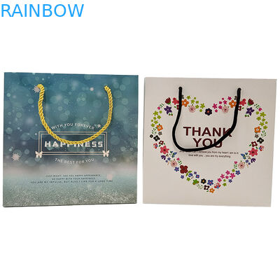 Customized Shopping Paper Bags Logo Printed Recyclable Biodegradable Brown Plain Packing Kraft Paper Bag With Twisted Ha