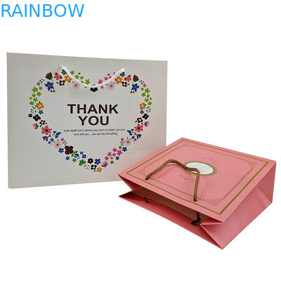 Customized Cloth Packing Craft Brown Paper Bags Food Grade Shopping Bag