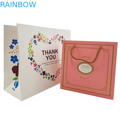 Customized Cloth Packing Craft Brown Paper Bags Food Grade Shopping Bag