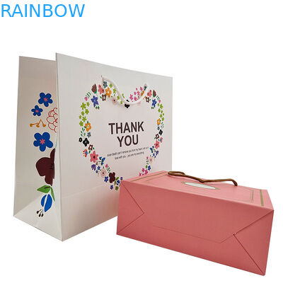 Customized Cloth Packing Craft Brown Paper Bags Food Grade Shopping Bag