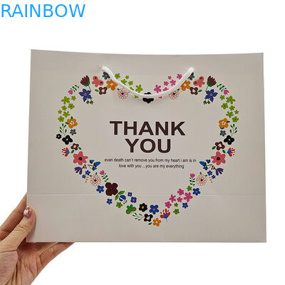 Customized Cloth Packing Craft Brown Paper Bags Food Grade Shopping Bag