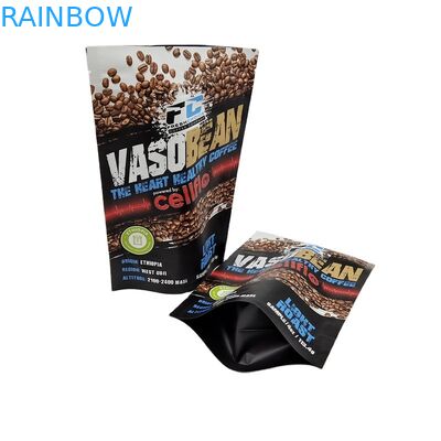 Customized Printing Small MOQ Stand Up Coffee Sample Packets Smell Proof Foil Packets