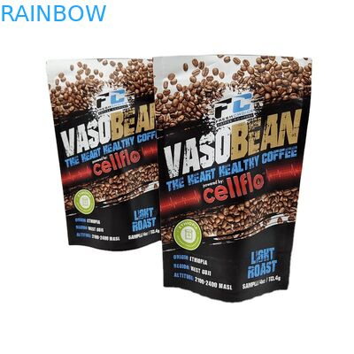 Customized Printing Small MOQ Stand Up Coffee Sample Packets Smell Proof Foil Packets