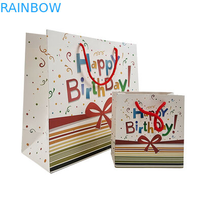 Luxury Brand Custom Logo Shoe Boutique Packaging Gift Paper Shopping Bag For Clothes