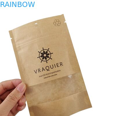 Flat Smellproof Metallic Foil Nut Mylar Heal Seal Bags Pouch Frosted Window Texture With Hang Hole Three Side Seal Bag