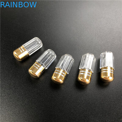 Octagon Style Plastic Medicine Container With Metal Spout For Male Enhancementl Pills