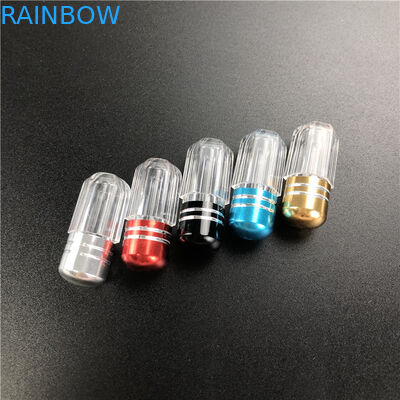 Octagon Style Plastic Medicine Container With Metal Spout For Male Enhancementl Pills