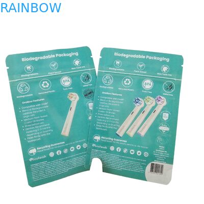 Biodegradable Bag For Body Lotion Bath Salt Shower Gel Food Packaging Bags Zip Lock Stand Up Pouch