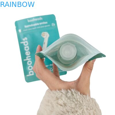 Biodegradable Bag For Body Lotion Bath Salt Shower Gel Food Packaging Bags Zip Lock Stand Up Pouch