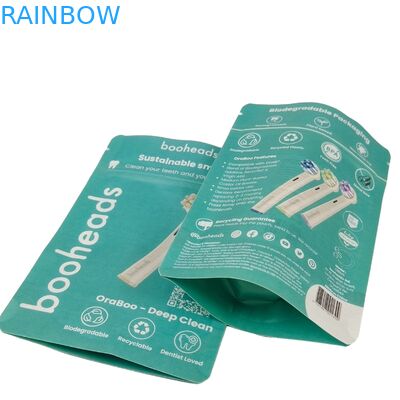 Biodegradable Bag For Body Lotion Bath Salt Shower Gel Food Packaging Bags Zip Lock Stand Up Pouch