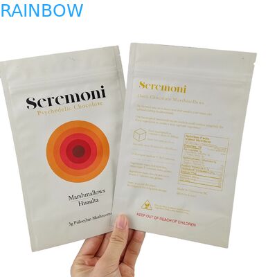 Wholesale Small Sachet Custom Size 10g 150g 300g Laminated Stand Up Pouch Smell Proof Foil Bag With Zipper