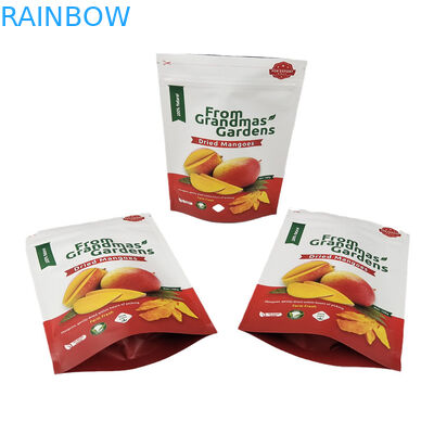 Custom Printed Biodegradable Food Grade Mylar Bags 3.5g Smell Proof Kraft Paper Bags for Dried Fruit