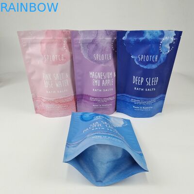 Low Moq 200pcs Popular Customized Resealable Aluminum Foil Standing Up Zip Pouch For Whey Protein Powder Packaging Bags