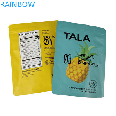 Low MOQ Customized Cashew Peanut Nuts Dry Fruit Snack Food Packaging Bags Soft Touch Mylar Bag