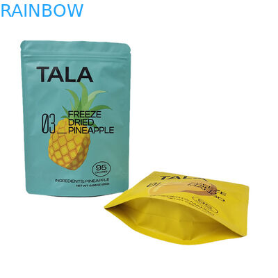 Low MOQ Customized Cashew Peanut Nuts Dry Fruit Snack Food Packaging Bags Soft Touch Mylar Bag