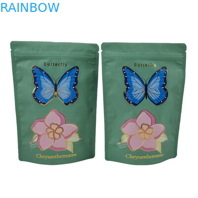 Customized Resealable Mylar Bags with Zipper Digital Printing Gummie Candy Packaging