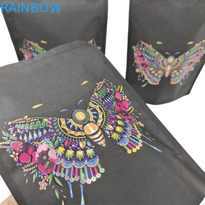 Customized Stand Up Pouch Biodegradable Kraft Paper Pouch with Hot Stamping Smell Proof Bags with Logo