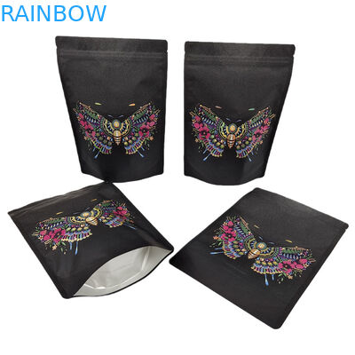 Hot Sale Customized Stand up Smell Proof Bags with Logo Digital Printing Biodegradable Resealable Mylar Bags