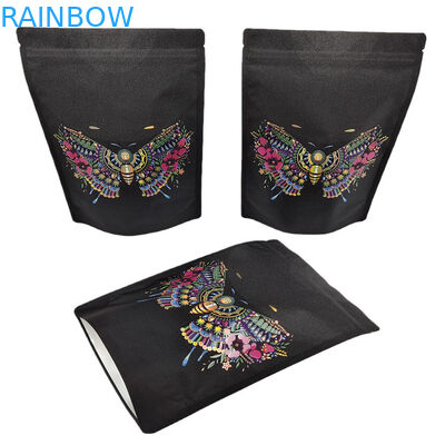 Hot Sale Customized Stand up Smell Proof Bags with Logo Digital Printing Biodegradable Resealable Mylar Bags