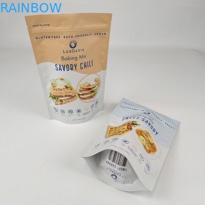 Custom Laminated Aluminum Foil Zip Lock Bag Stand Up Pouch Matt Red Packaging Pouch With Smell Proof Zipper For Coffee