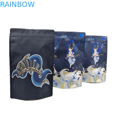 Wholesale Custom Printed Reusable Candy Tea Snack Chocolate Food Packaging Stand Up Childproof Bag
