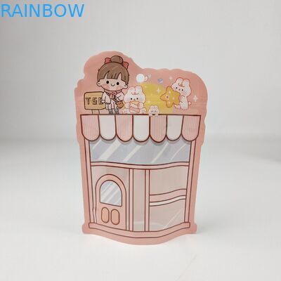 Gravure Printing Matte Finish Mylar Stand Up Pouch Packaging Bag Heat Sealable Raisin Easy Tear Notch Ziplock Bags