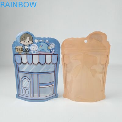 Gravure Printing Matte Finish Mylar Stand Up Pouch Packaging Bag Heat Sealable Raisin Easy Tear Notch Ziplock Bags