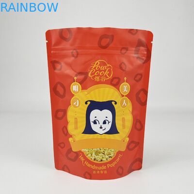 Wholesale Custom Logo Standing Up Pouches Smell Proof Food Packaging Doypack Zipper Plastic Bags With Window