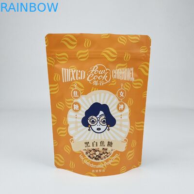 High Quality Laminated Aluminum Foil Zip Lock Bag Stand Up Pouch Matt White Foil Pouch Ziplock Coffee Bag