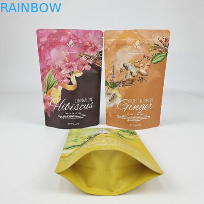Digital Printing Heat Seal 100g 250g 500g Plastic Ziplock Smell Proof Stand Up Pouch Packaging Mylar Bags