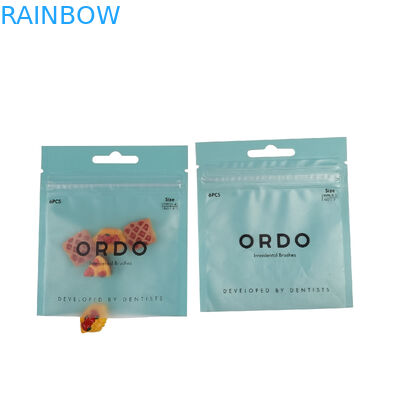 3 Side Sealed digital printing Gummy Packaging